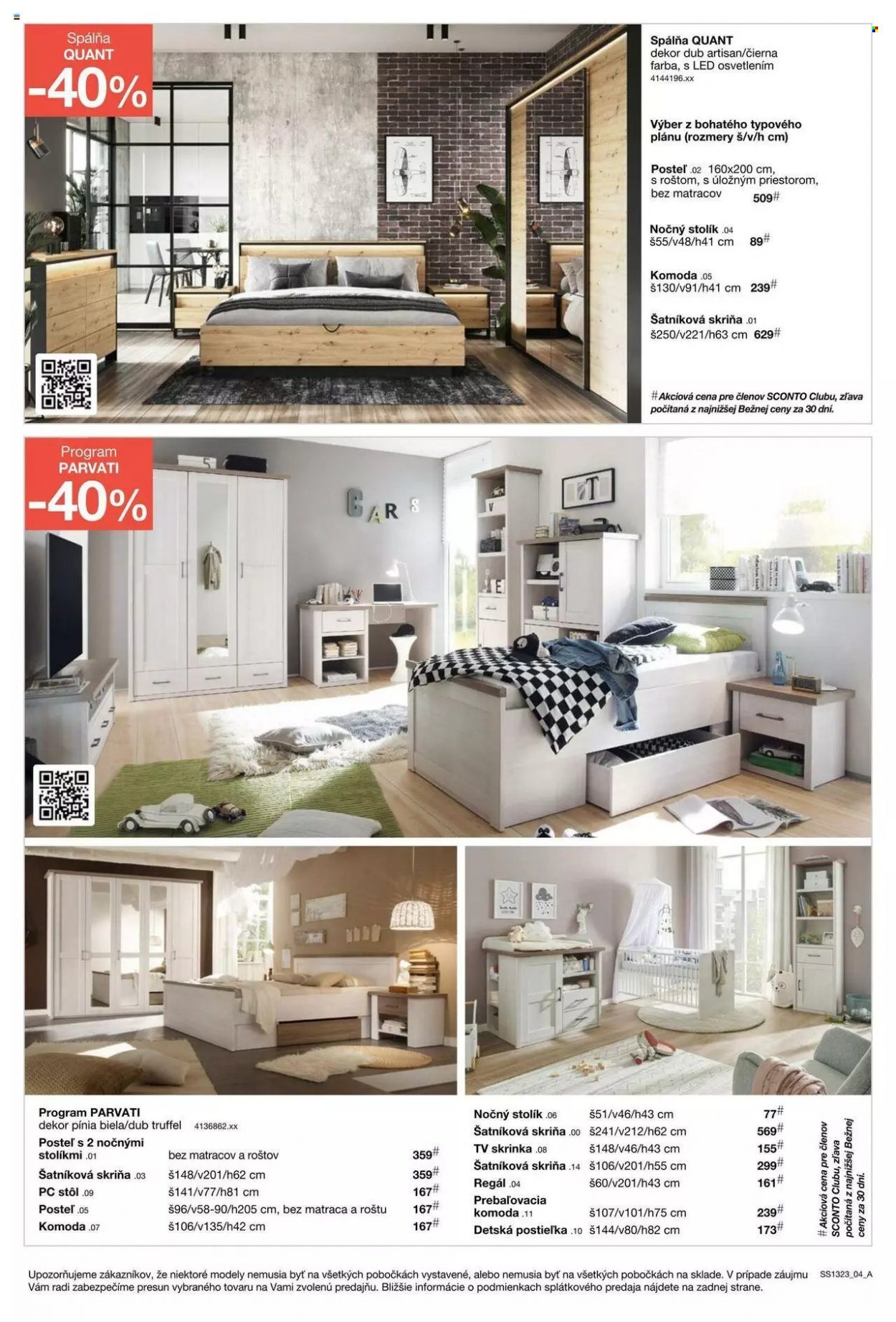 Leták Sconto nábytok - 11.10.2023 - 31.10.2023. Strana 4