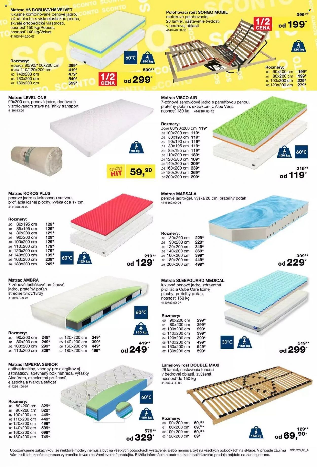 Leták Sconto nábytok - 11.10.2023 - 31.10.2023. Strana 6