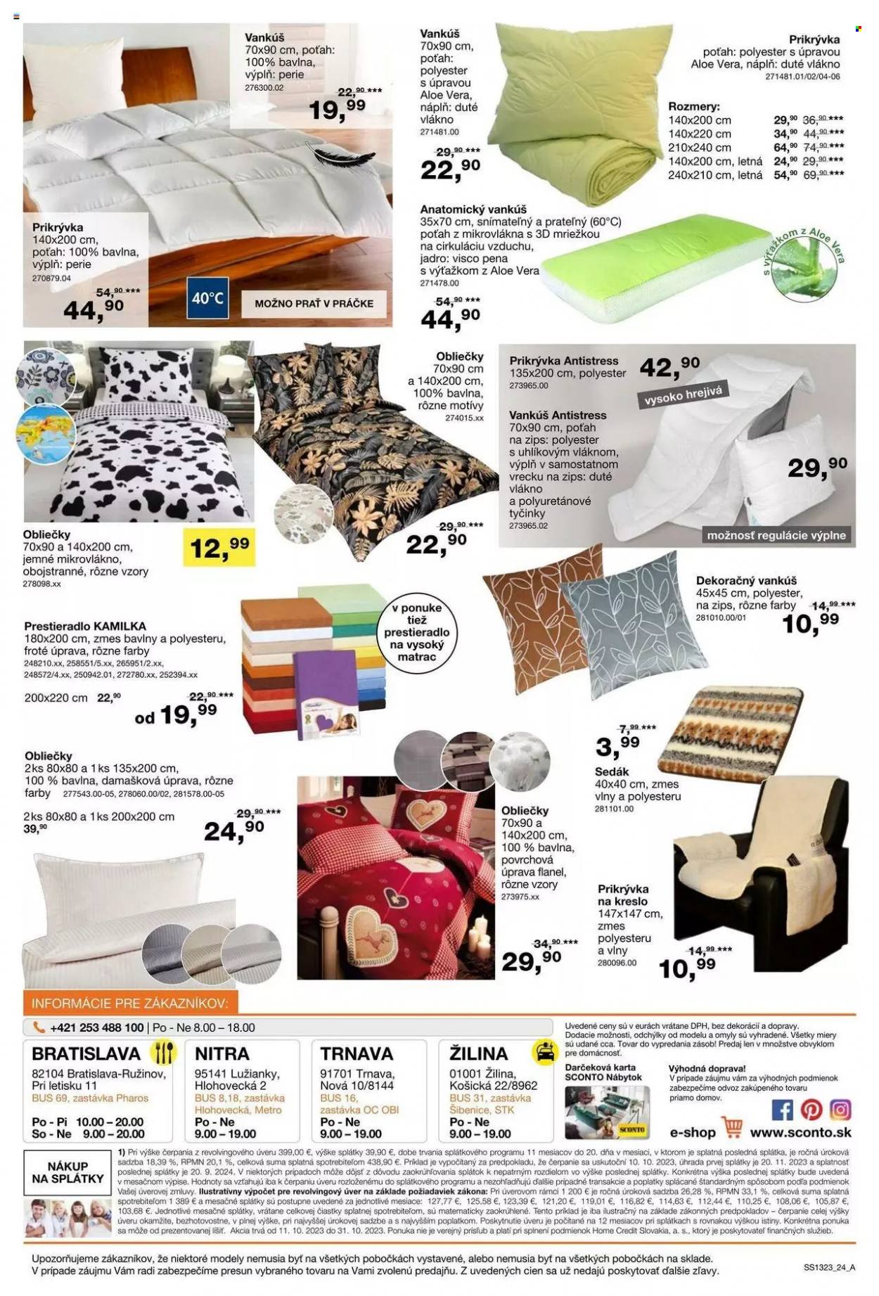 Leták Sconto nábytok - 11.10.2023 - 31.10.2023. Strana 24
