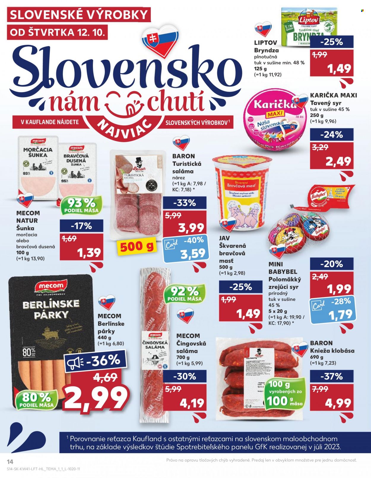 Leták Kaufland - 12.10.2023 - 18.10.2023. Strana 14