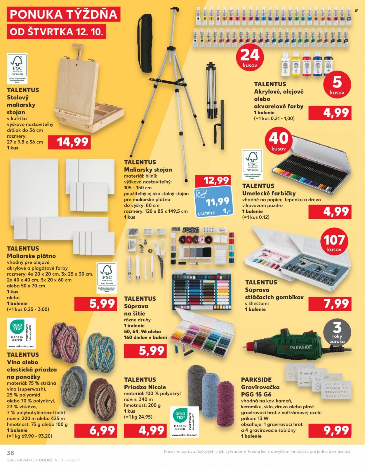 Leták Kaufland - 12.10.2023 - 18.10.2023. Strana 38
