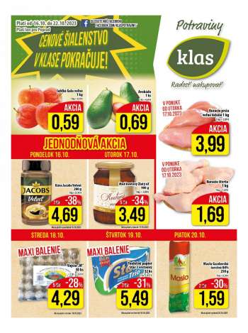 Leták Klas - 16.10.2023 - 22.10.2023.