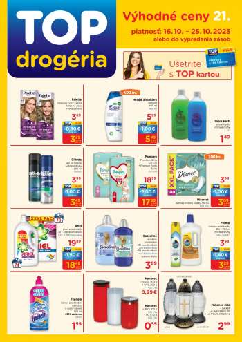 thumbnail - TOP drogéria leták