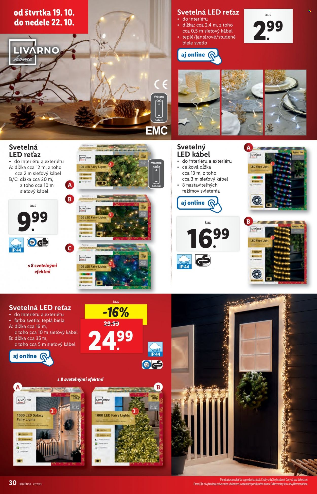 Leták Lidl - 19.10.2023 - 22.10.2023. Strana 34