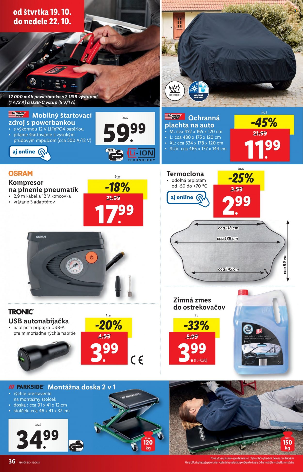 Leták Lidl - 19.10.2023 - 22.10.2023. Strana 40