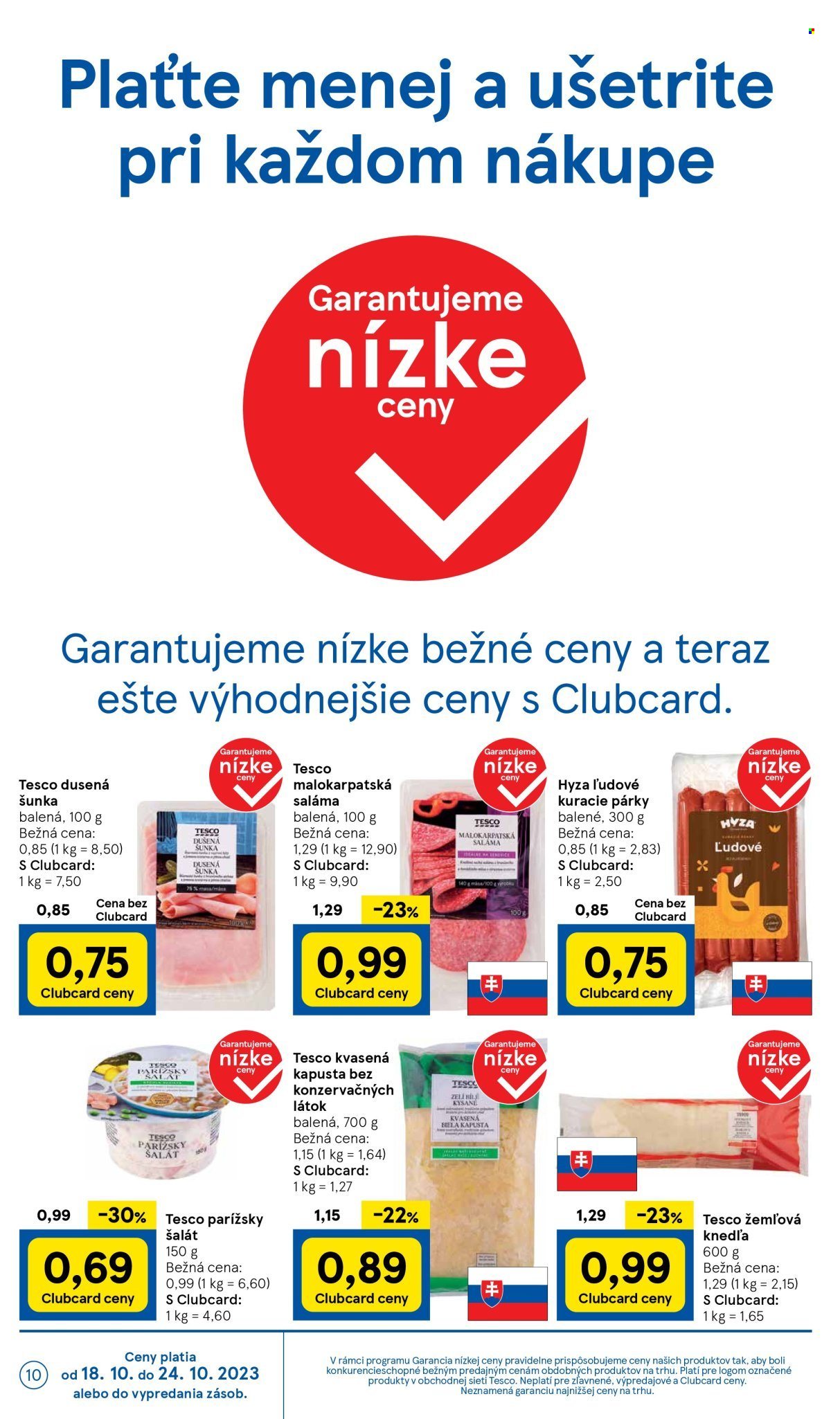 Leták TESCO - 18.10.2023 - 24.10.2023. Strana 10