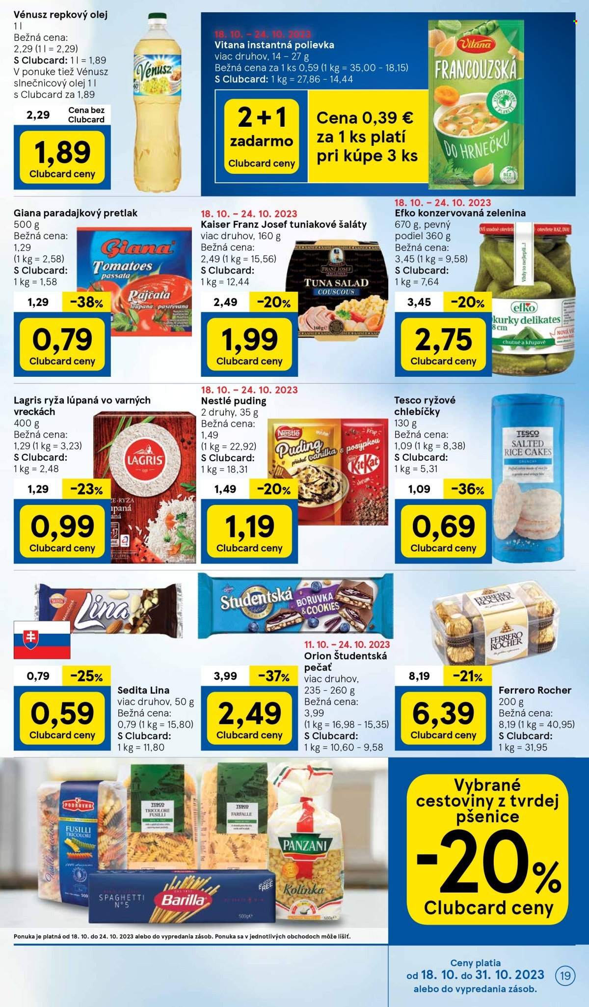 Leták TESCO - 18.10.2023 - 24.10.2023. Strana 19