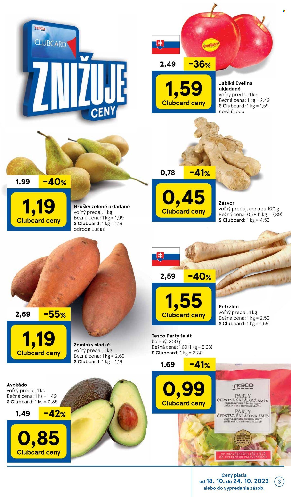 Leták TESCO supermarket - 18.10.2023 - 24.10.2023. Strana 3