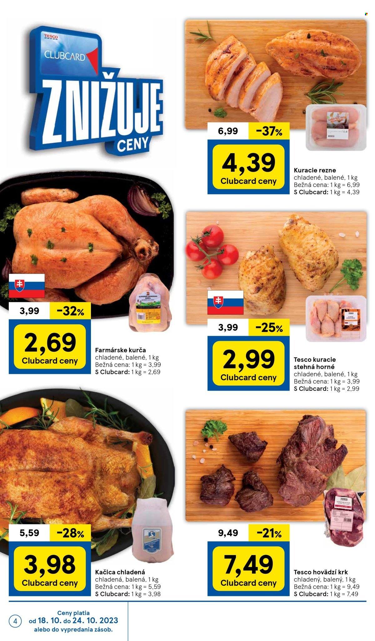 Leták TESCO supermarket - 18.10.2023 - 24.10.2023. Strana 4