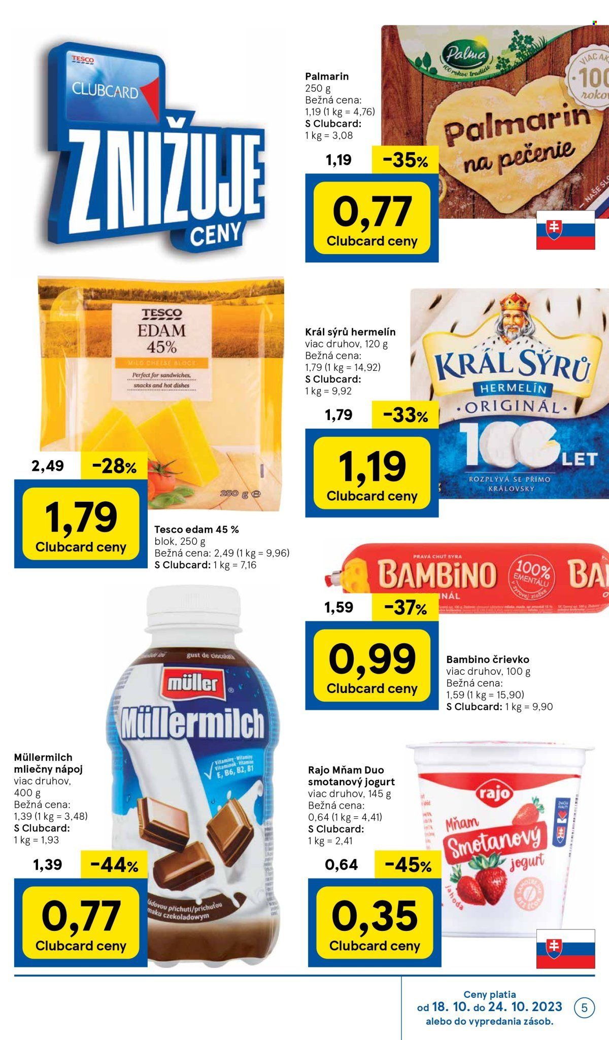 Leták TESCO supermarket - 18.10.2023 - 24.10.2023. Strana 5