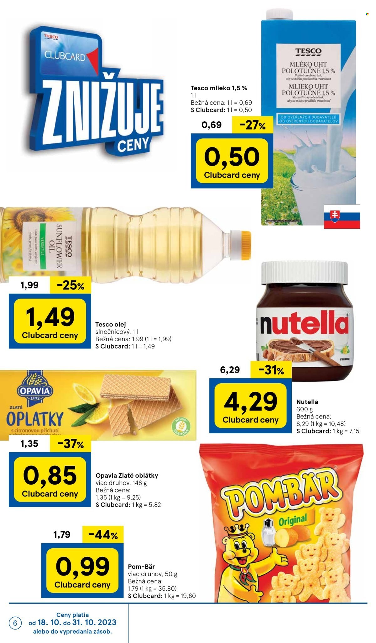 Leták TESCO supermarket - 18.10.2023 - 24.10.2023. Strana 6
