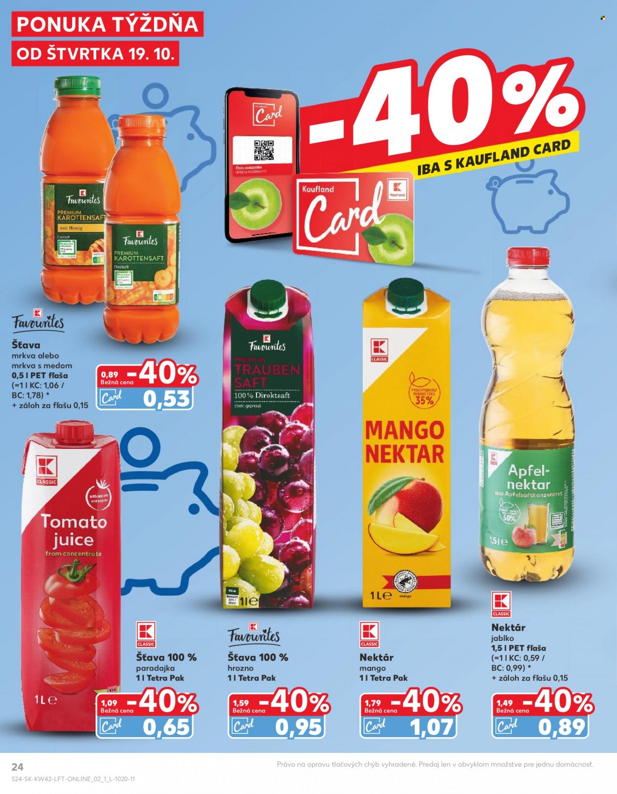 Leták Kaufland - 19.10.2023 - 25.10.2023. Strana 24