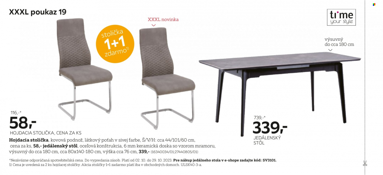 Leták XXXLutz - 2.10.2023 - 29.10.2023. Strana 14