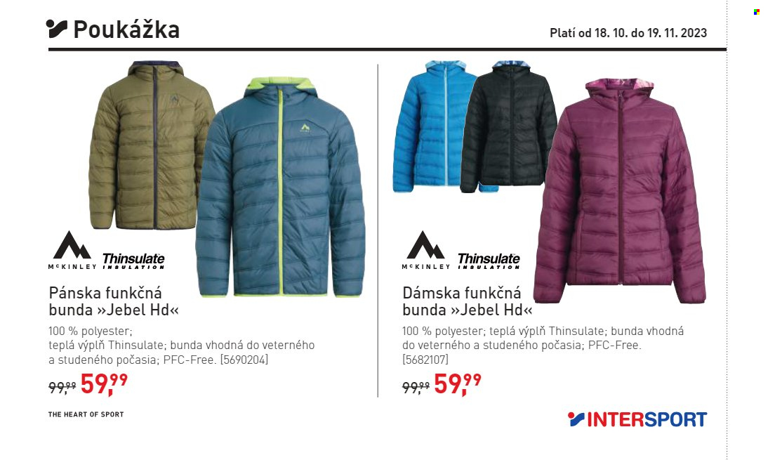 Leták Intersport - 18.10.2023 - 19.11.2023. Strana 6