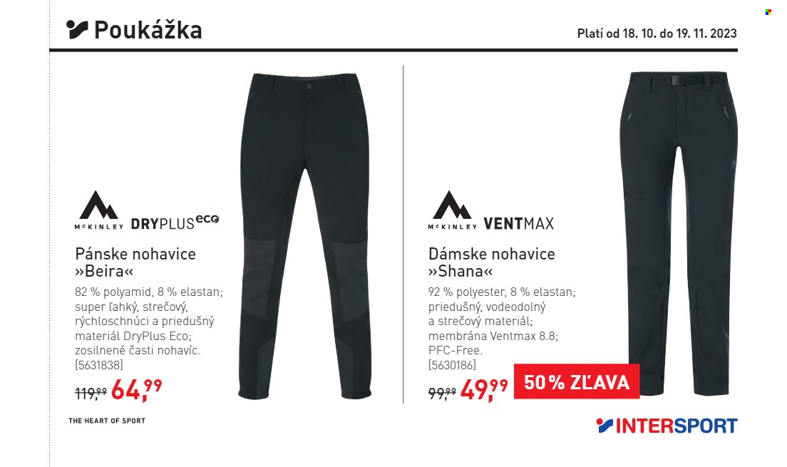 Leták Intersport - 18.10.2023 - 19.11.2023. Strana 7