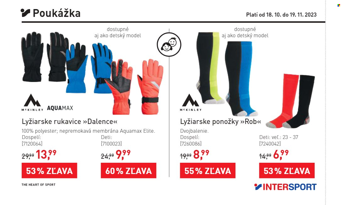 Leták Intersport - 18.10.2023 - 19.11.2023. Strana 8