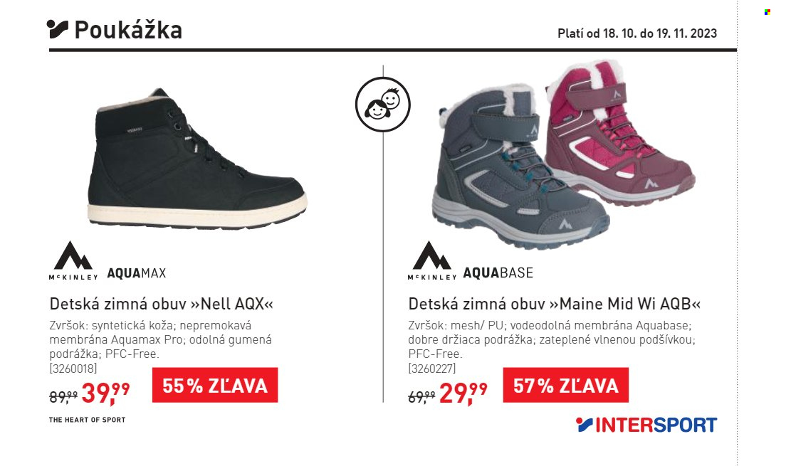 Leták Intersport - 18.10.2023 - 19.11.2023. Strana 10