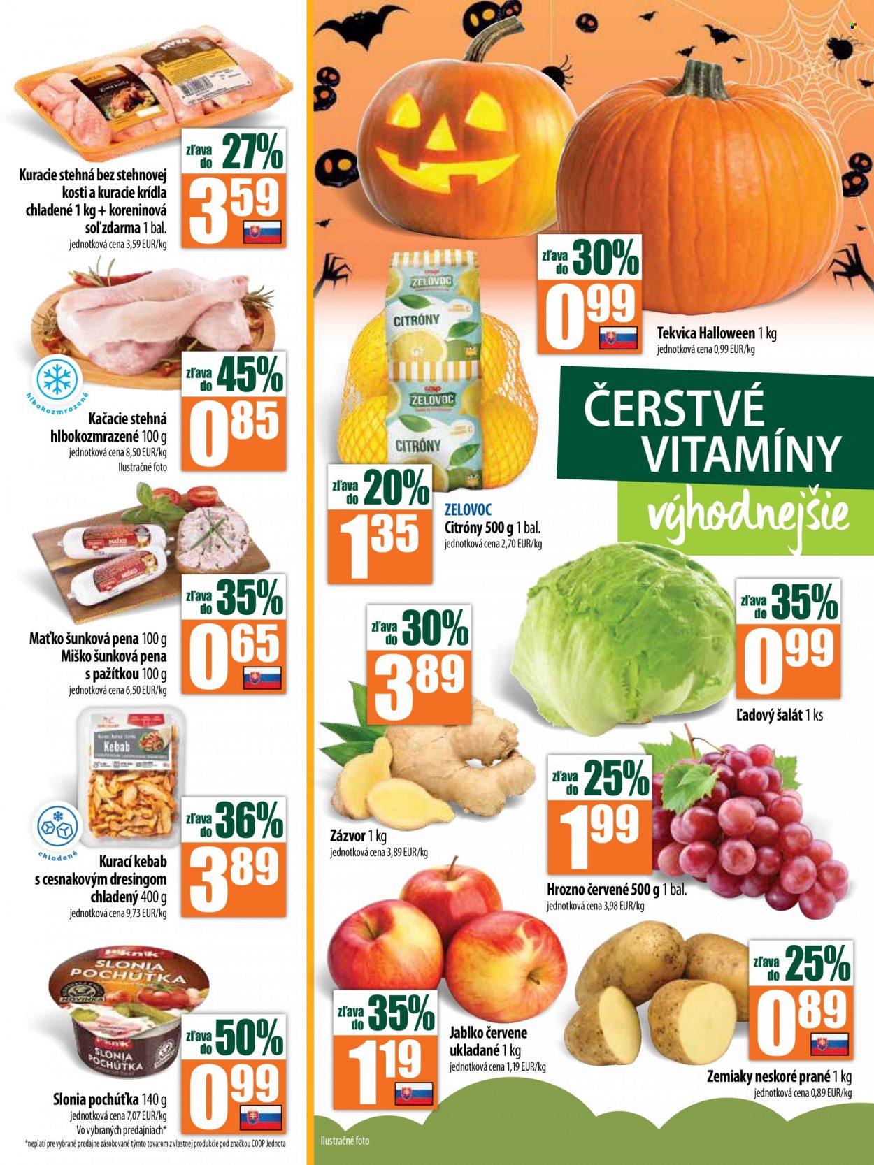 Leták COOP Jednota - 19.10.2023 - 25.10.2023. Strana 3