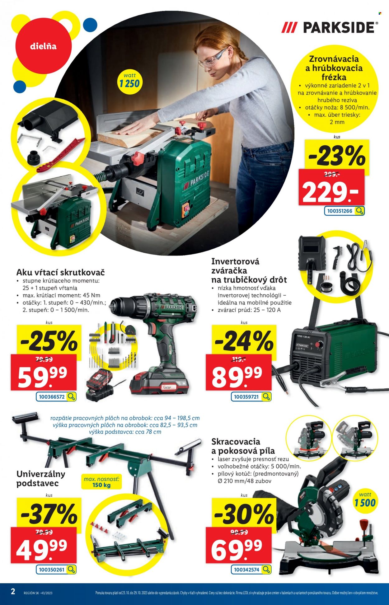 Leták Lidl - 23.10.2023 - 29.10.2023. Strana 47