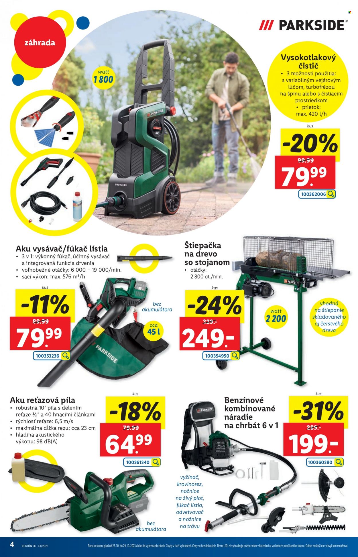 Leták Lidl - 23.10.2023 - 29.10.2023. Strana 49