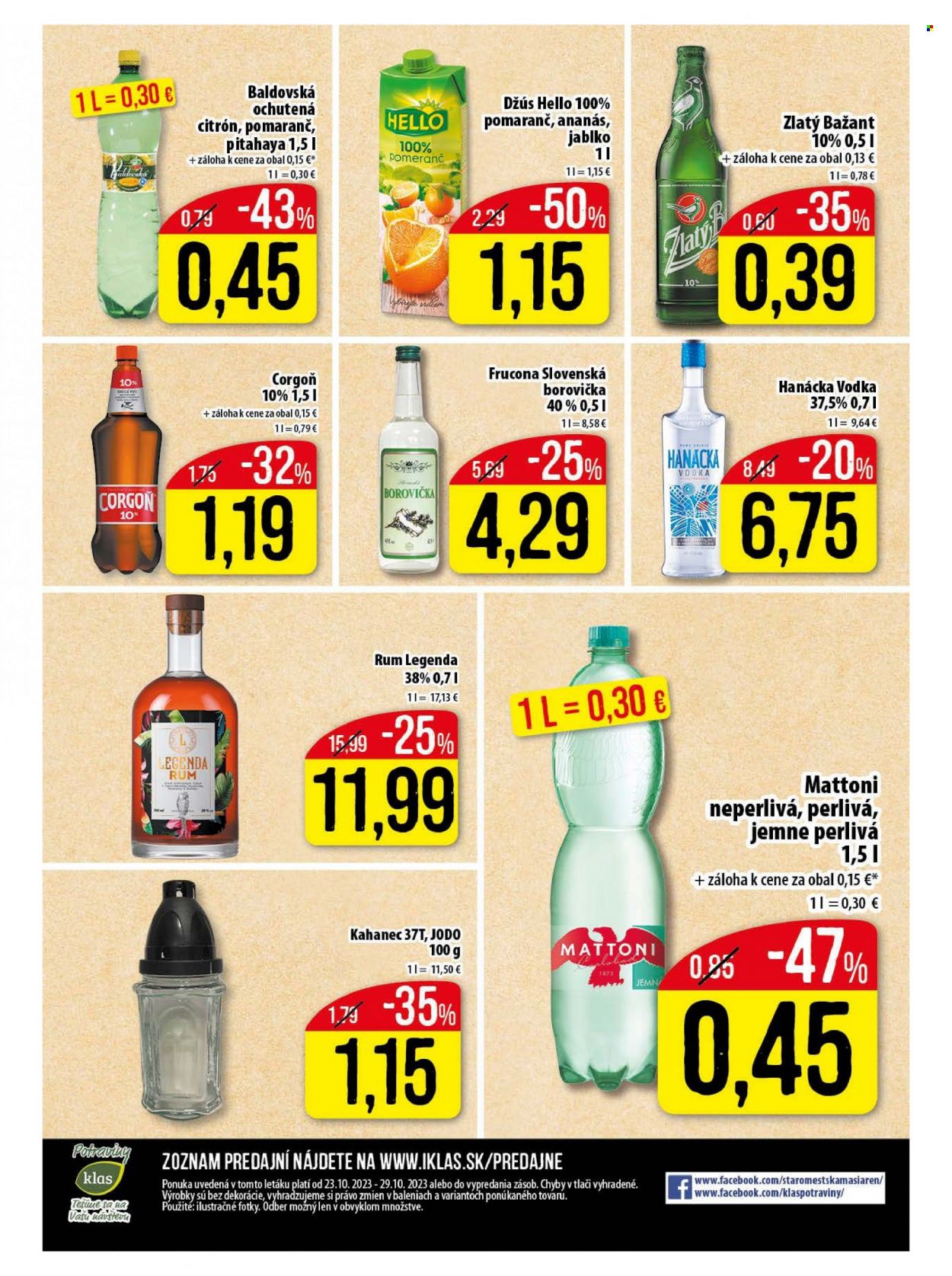 Leták Klas - 23.10.2023 - 29.10.2023. Strana 6