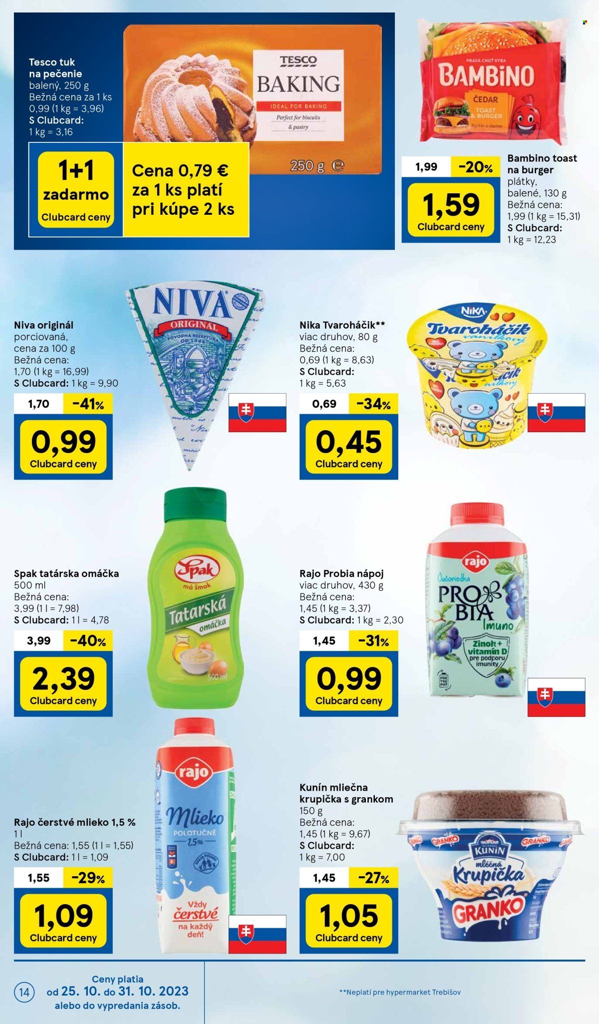 Leták TESCO - 25.10.2023 - 31.10.2023. Strana 14