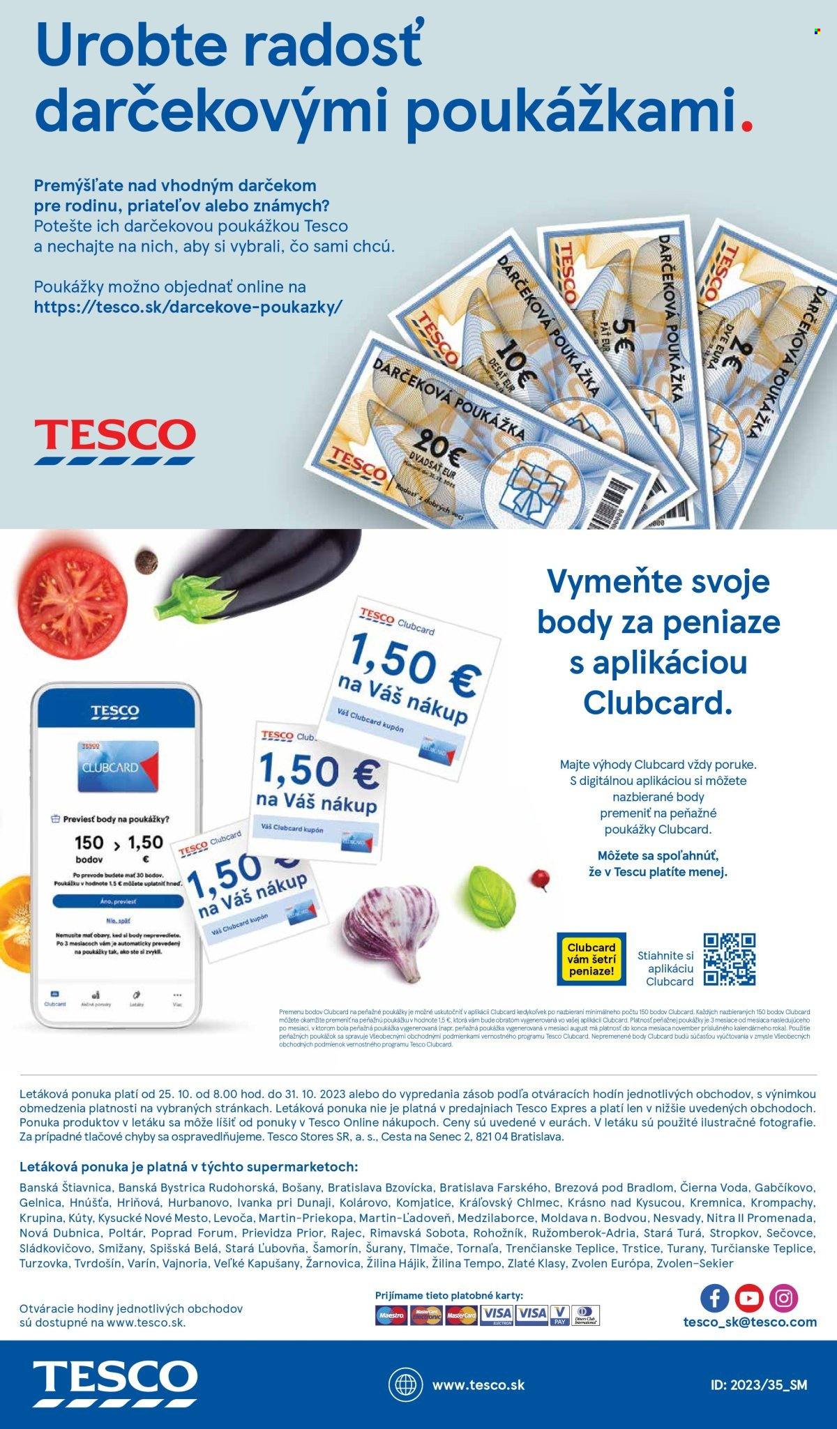 Leták TESCO supermarket - 25.10.2023 - 31.10.2023. Strana 14
