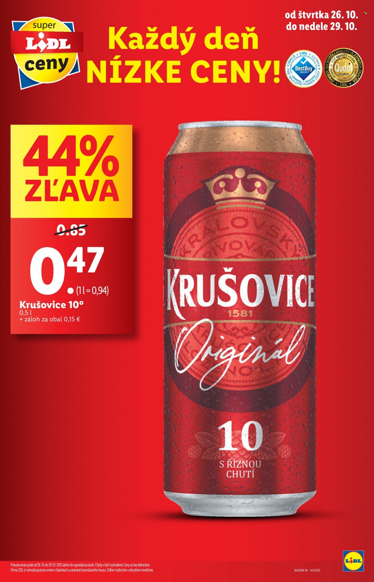 Leták Lidl - 26.10.2023 - 29.10.2023. Strana 13
