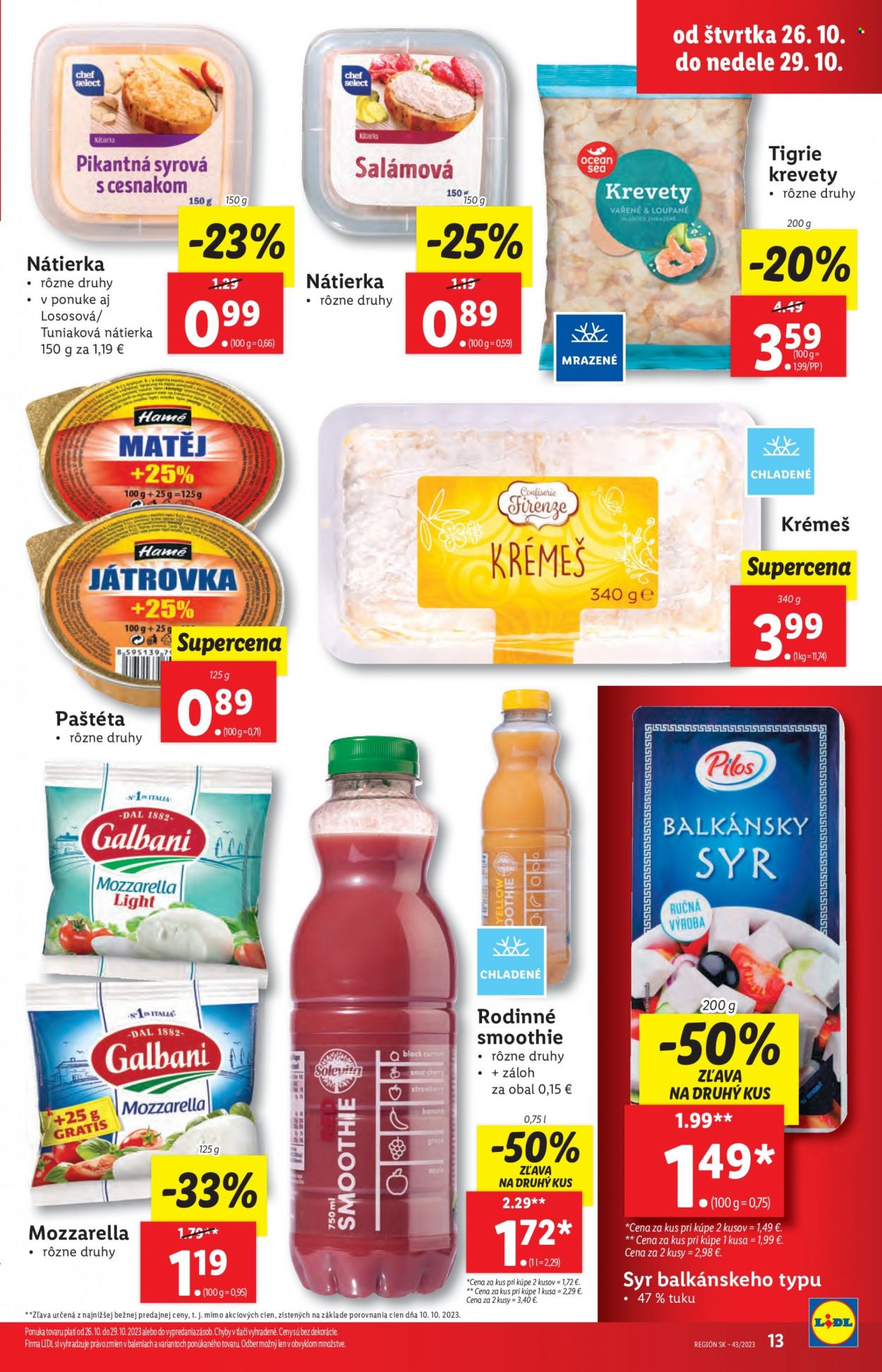 Leták Lidl - 26.10.2023 - 29.10.2023. Strana 24
