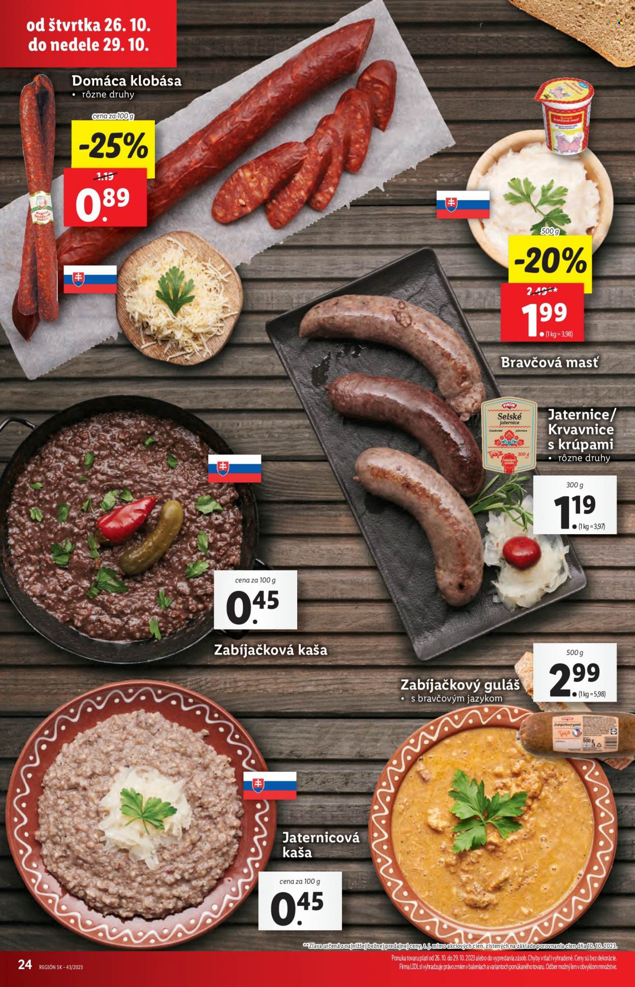 Leták Lidl - 26.10.2023 - 29.10.2023. Strana 35