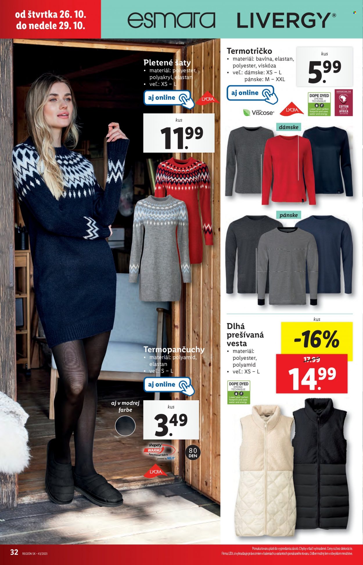 Leták Lidl - 26.10.2023 - 29.10.2023. Strana 43