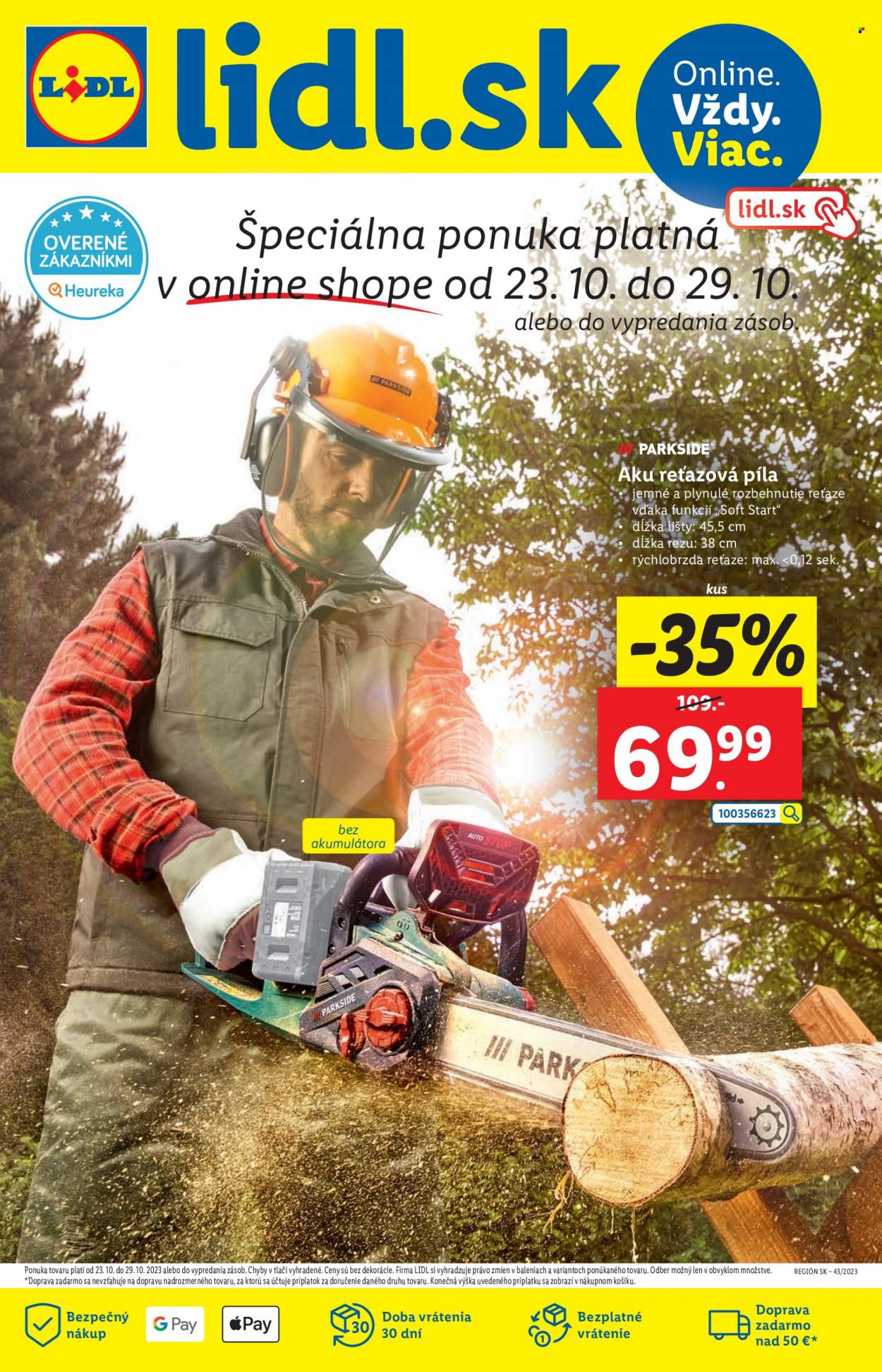 Leták Lidl - 26.10.2023 - 29.10.2023. Strana 55
