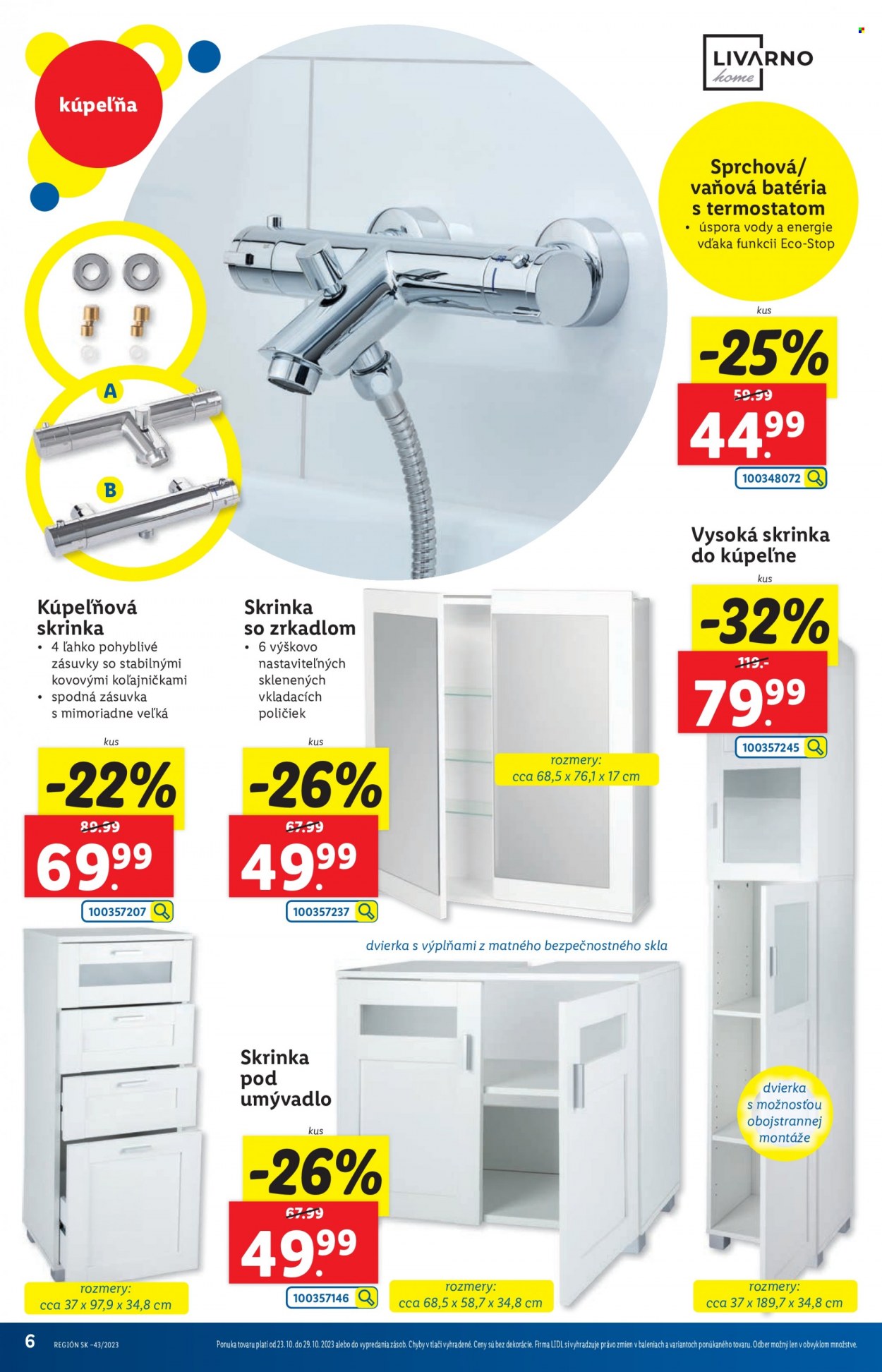 Leták Lidl - 23.10.2023 - 29.10.2023. Strana 6