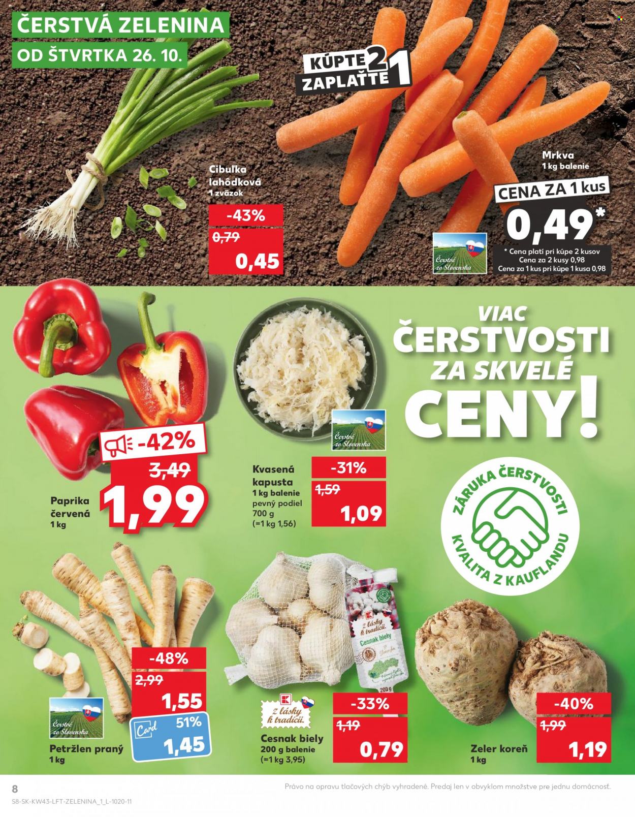 Leták Kaufland - 26.10.2023 - 31.10.2023. Strana 8