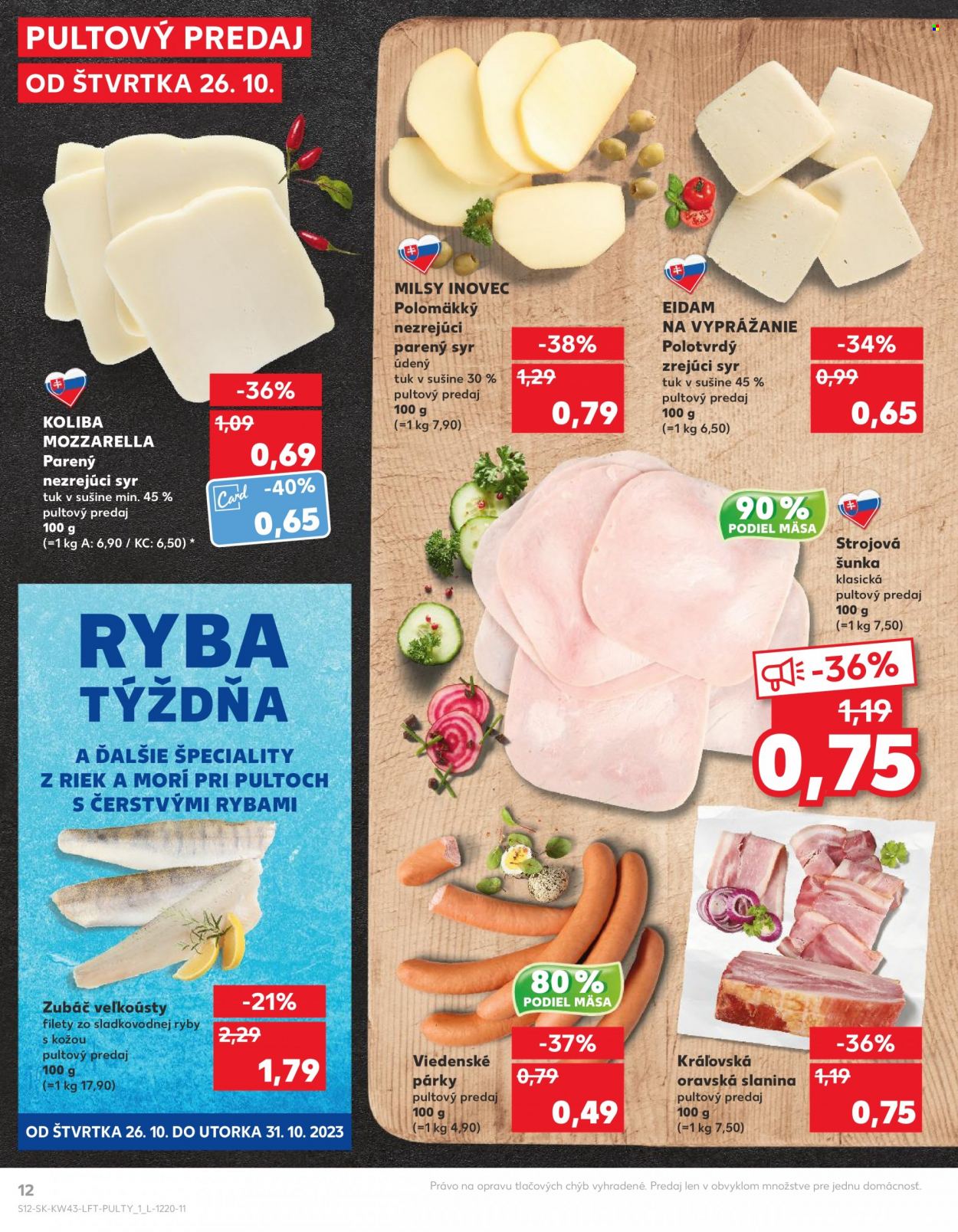 Leták Kaufland - 26.10.2023 - 31.10.2023. Strana 12
