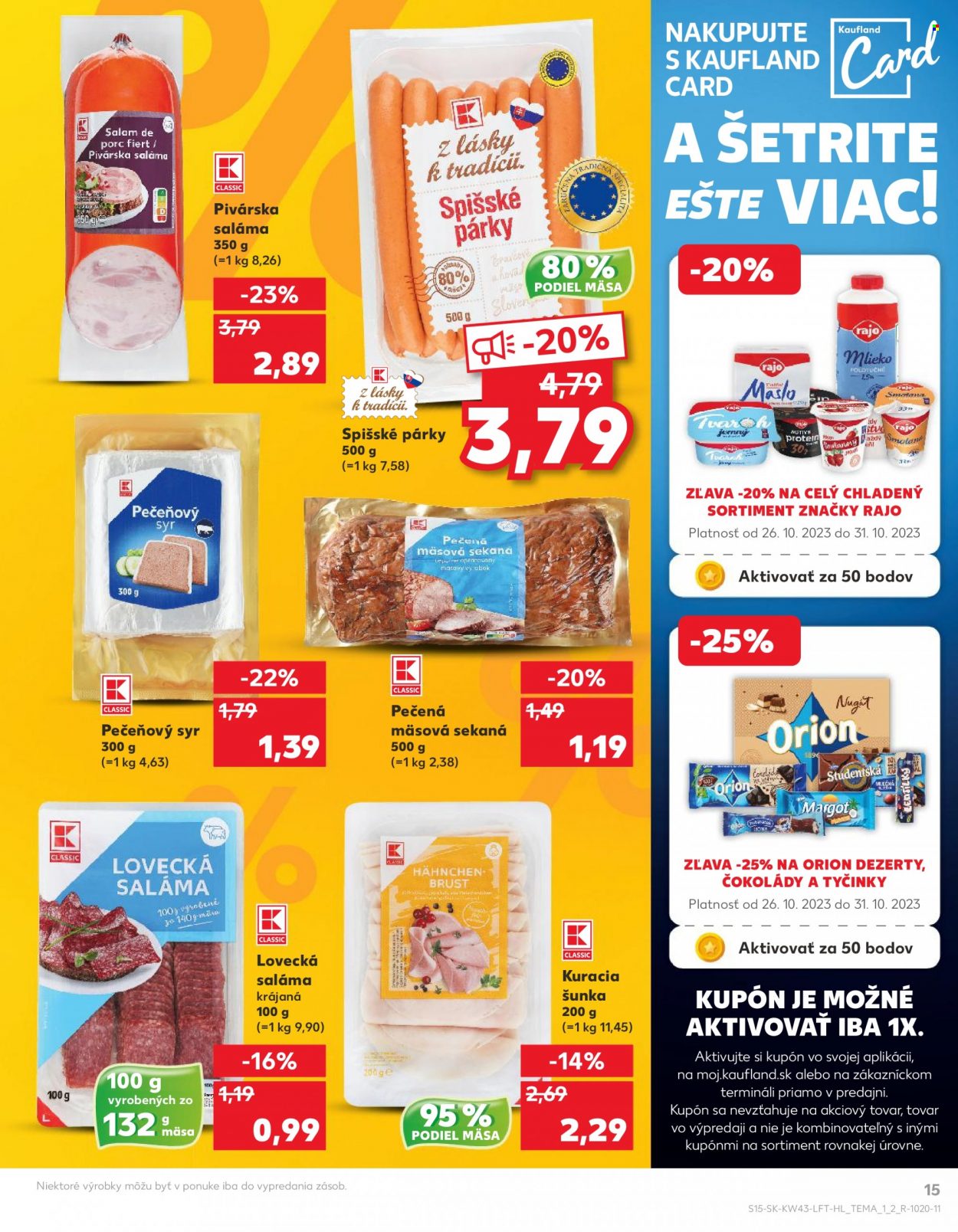 Leták Kaufland - 26.10.2023 - 31.10.2023. Strana 15
