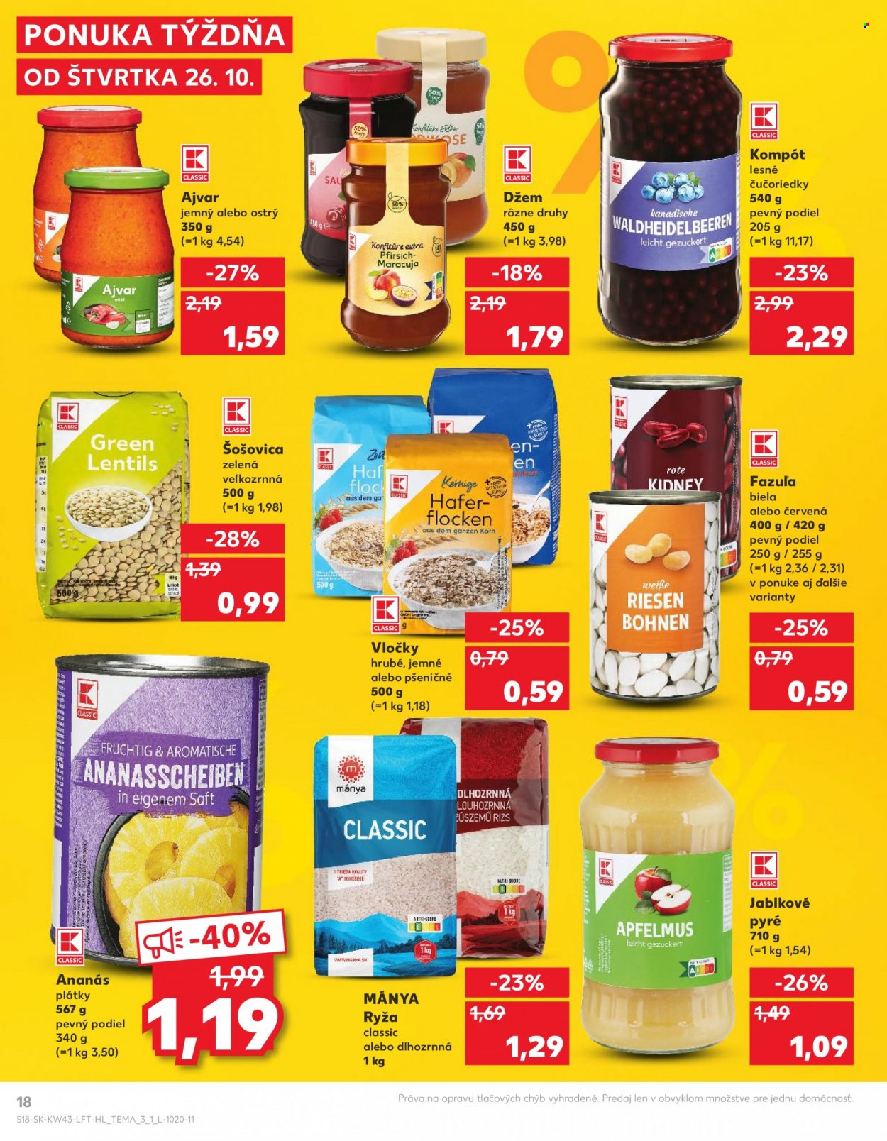 Leták Kaufland - 26.10.2023 - 31.10.2023. Strana 18
