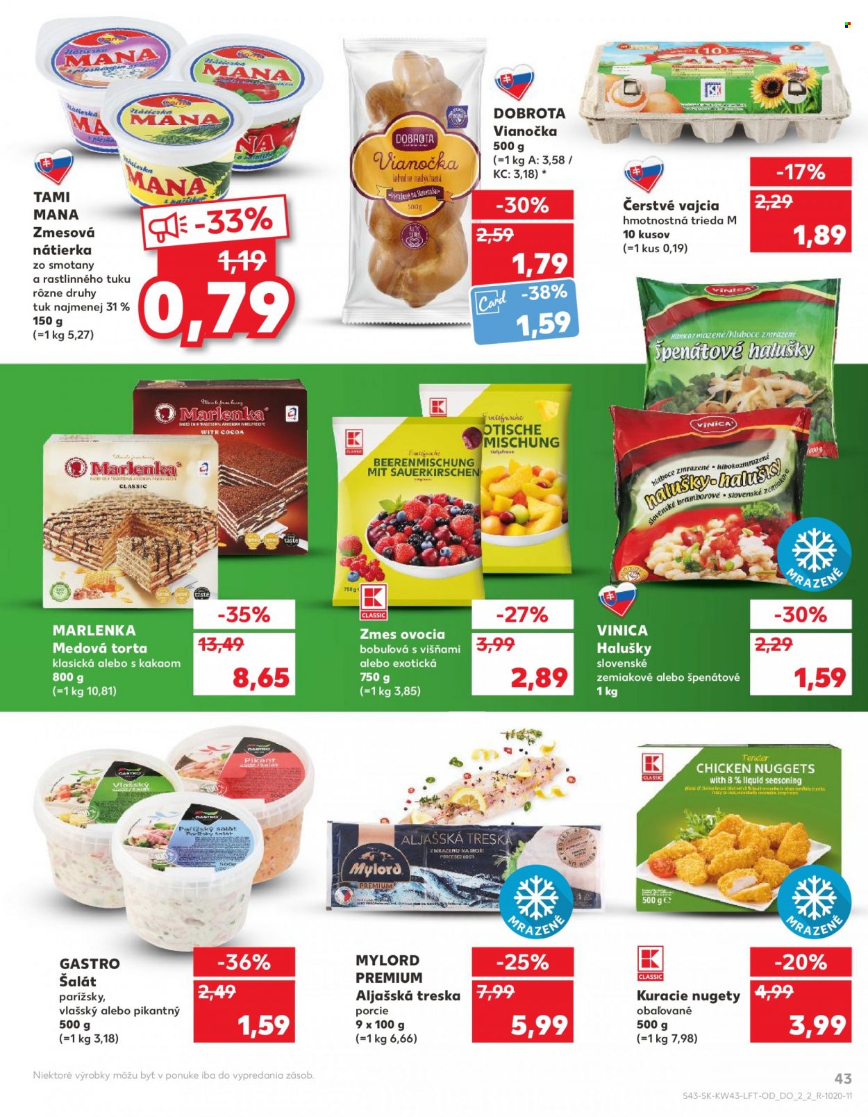 Leták Kaufland - 26.10.2023 - 31.10.2023. Strana 43