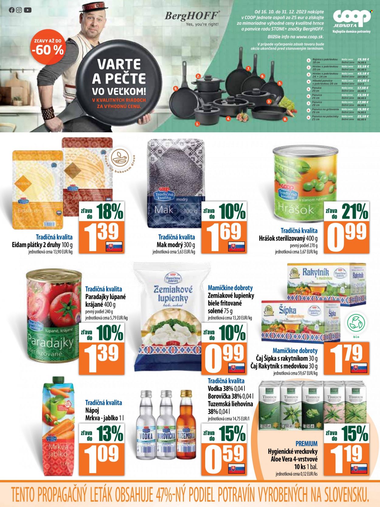 Leták COOP Jednota - 26.10.2023 - 1.11.2023. Strana 12