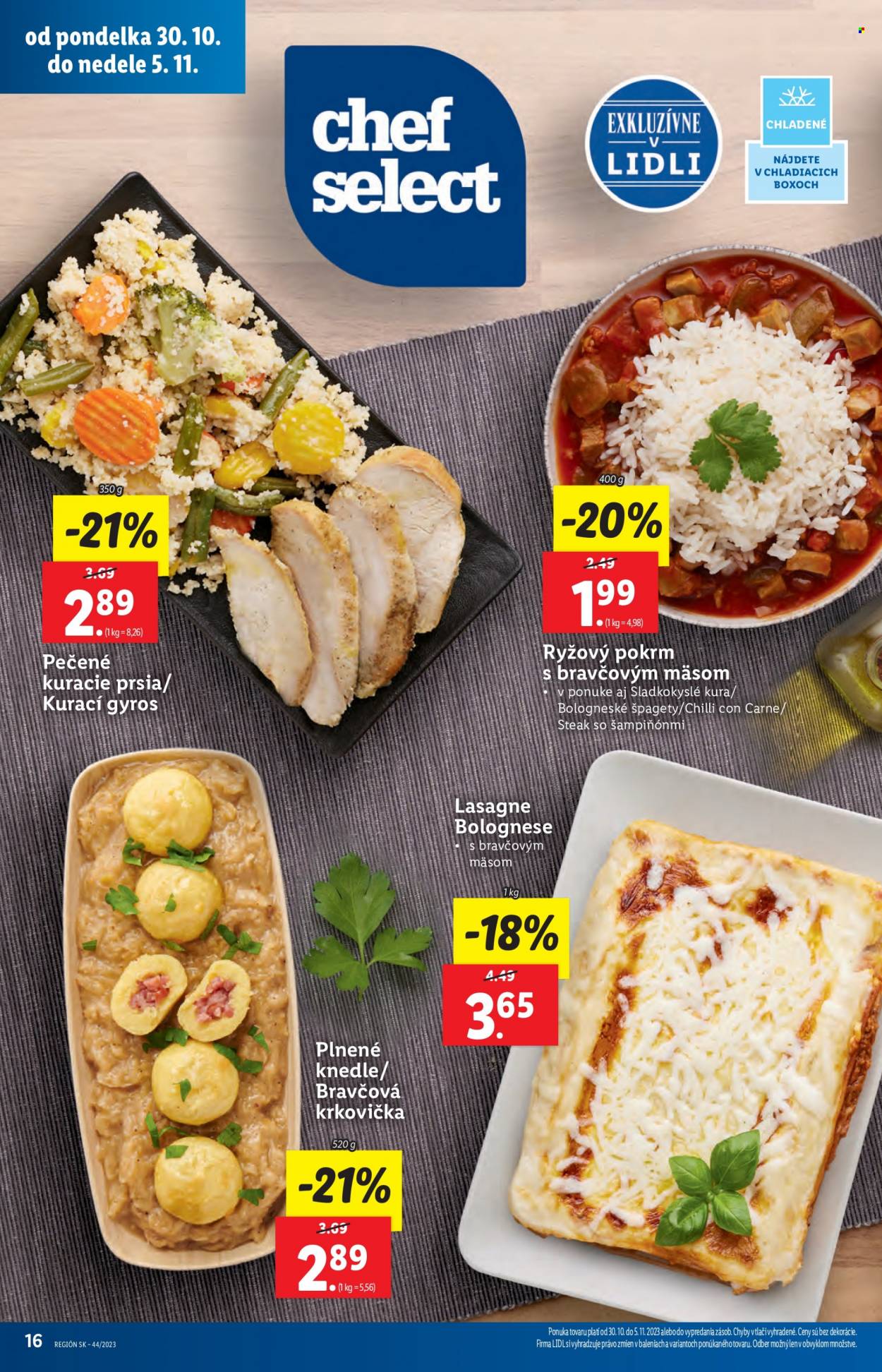 Leták Lidl - 30.10.2023 - 5.11.2023. Strana 23