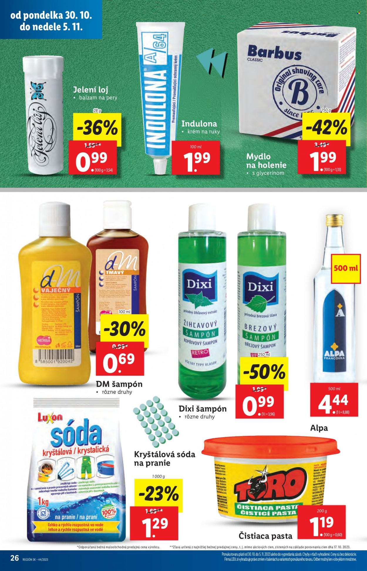 Leták Lidl - 30.10.2023 - 5.11.2023. Strana 33