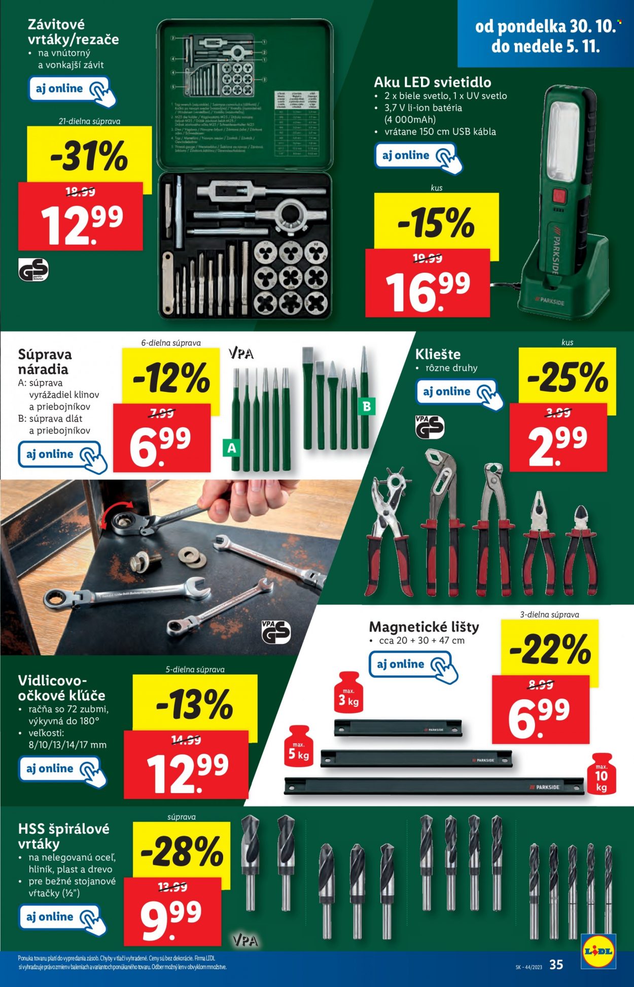 Leták Lidl - 30.10.2023 - 5.11.2023. Strana 46