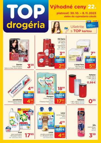 thumbnail - TOP drogéria leták