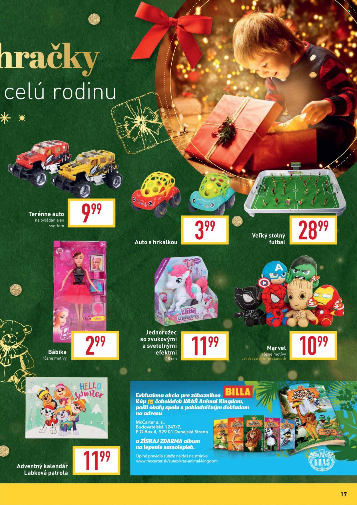Leták Billa - 25.10.2023 - 24.12.2023. Strana 17