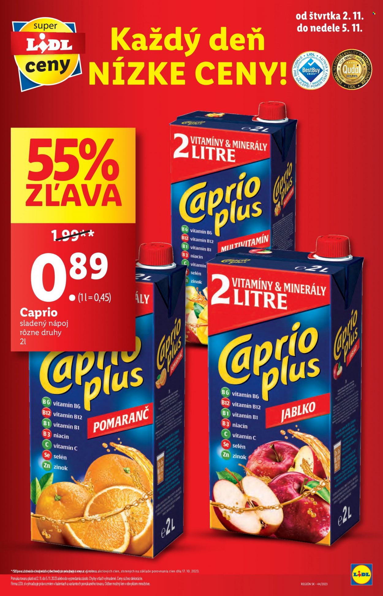 Leták Lidl - 2.11.2023 - 5.11.2023. Strana 8