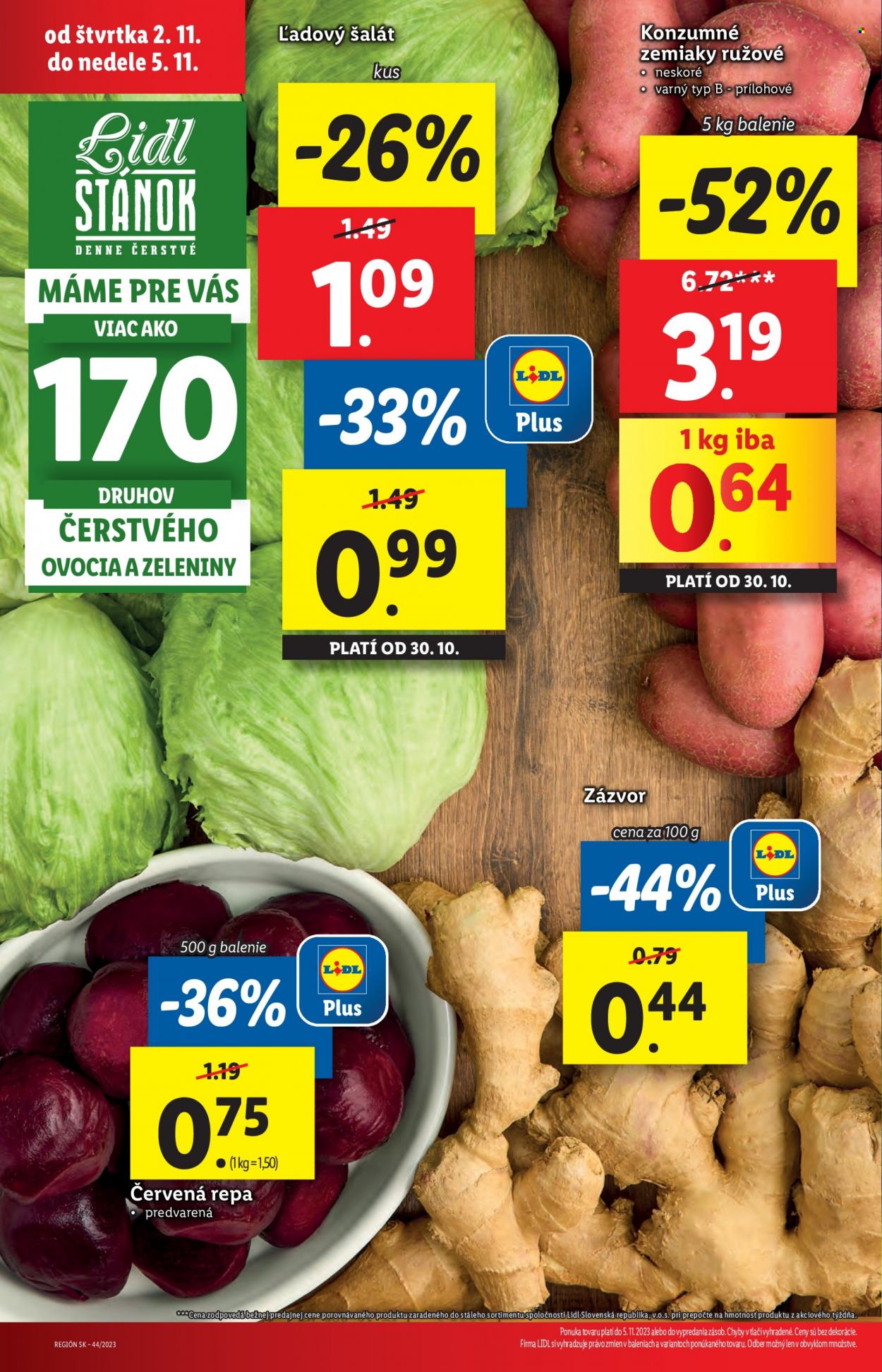 Leták Lidl - 2.11.2023 - 5.11.2023. Strana 10