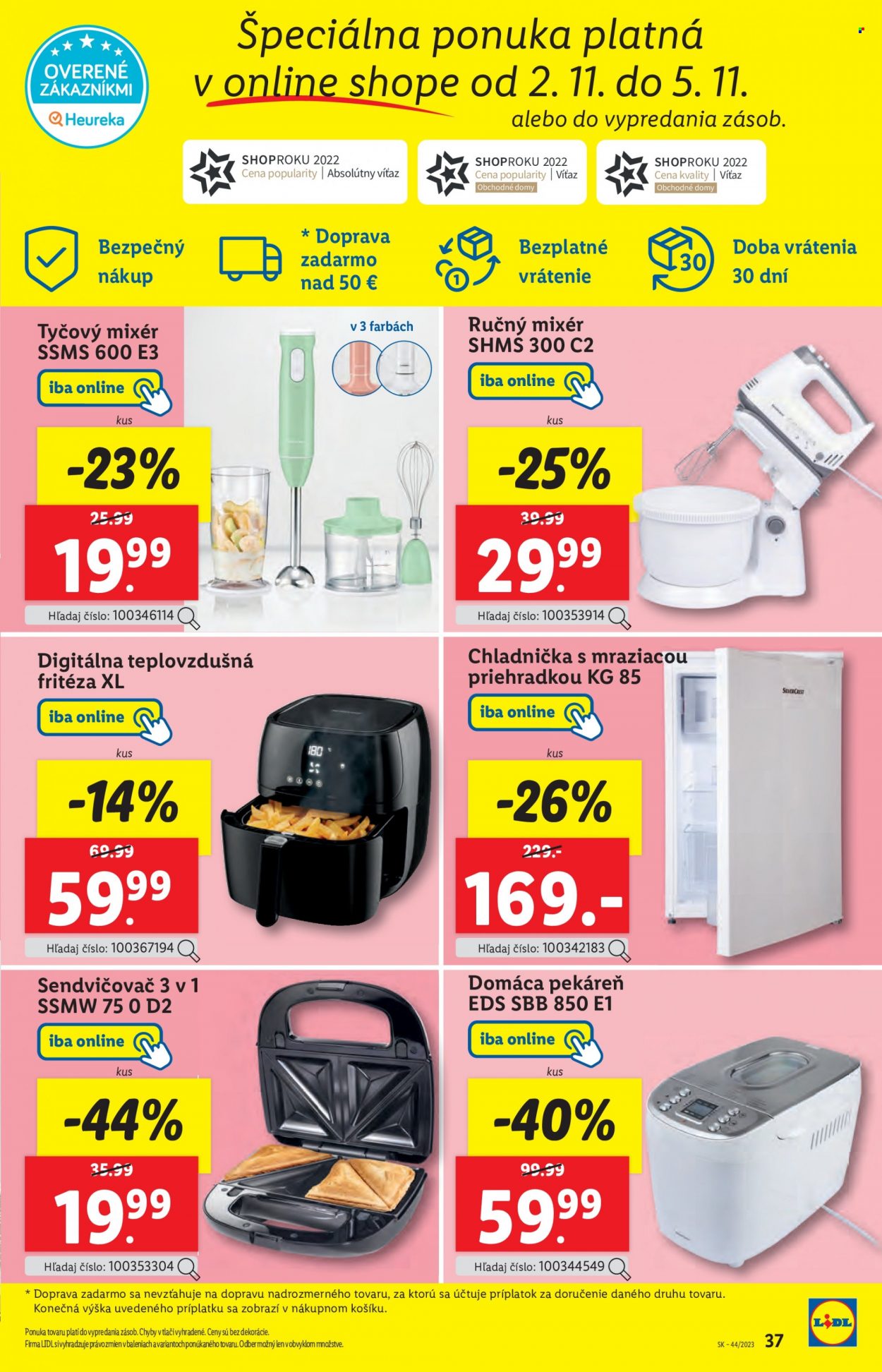 Leták Lidl - 2.11.2023 - 5.11.2023. Strana 49