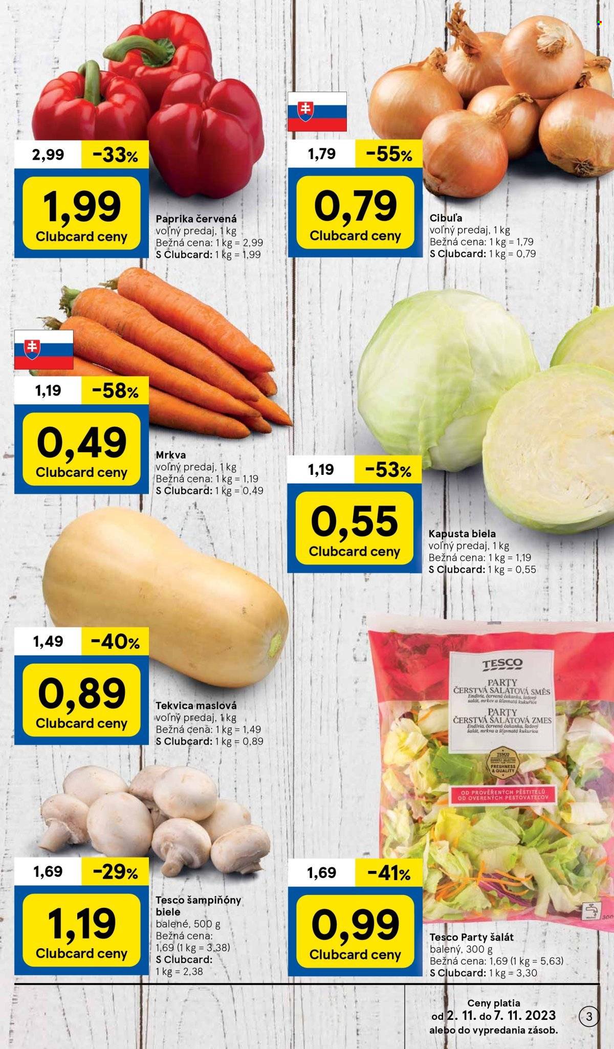 Leták TESCO supermarket - 2.11.2023 - 7.11.2023. Strana 3