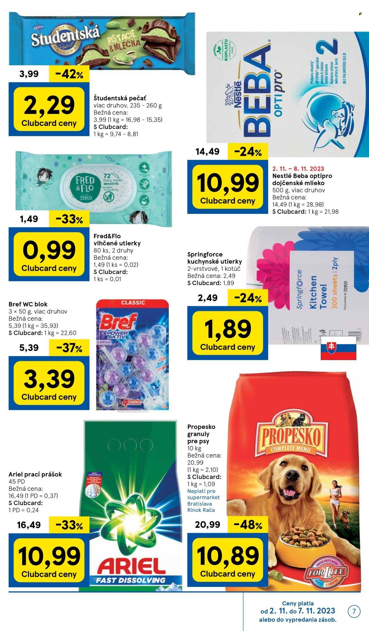 Leták TESCO supermarket - 2.11.2023 - 7.11.2023. Strana 7