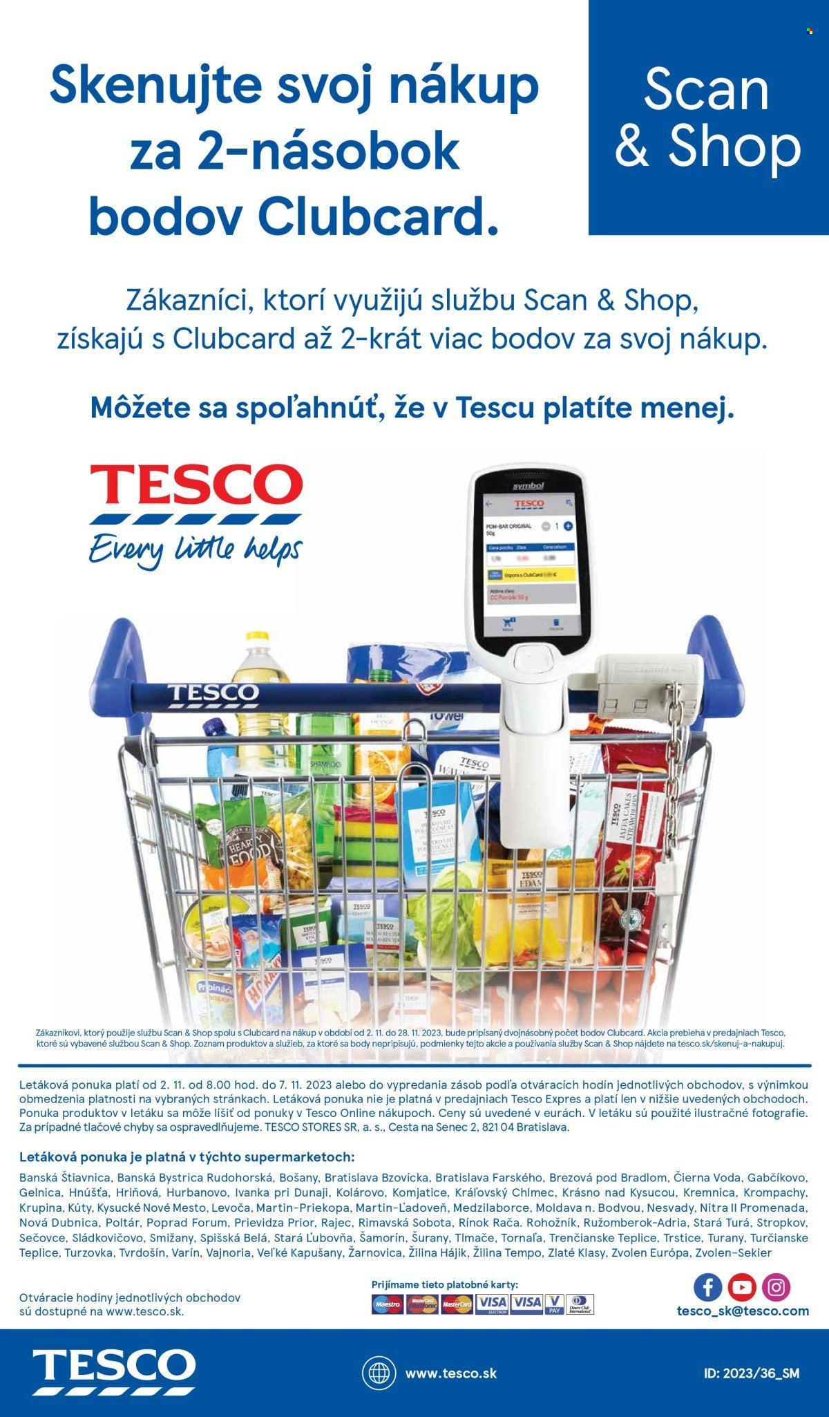 Leták TESCO supermarket - 2.11.2023 - 7.11.2023. Strana 15